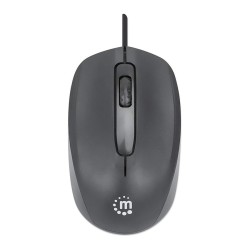 MANHATTAN Comfort II Optische USB-Maus schwarz — Buy in Cyprus with Fast Delivery