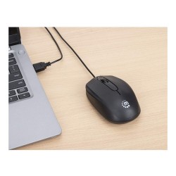 MANHATTAN Comfort II Optische USB-Maus schwarz — Buy in Cyprus with Fast Delivery