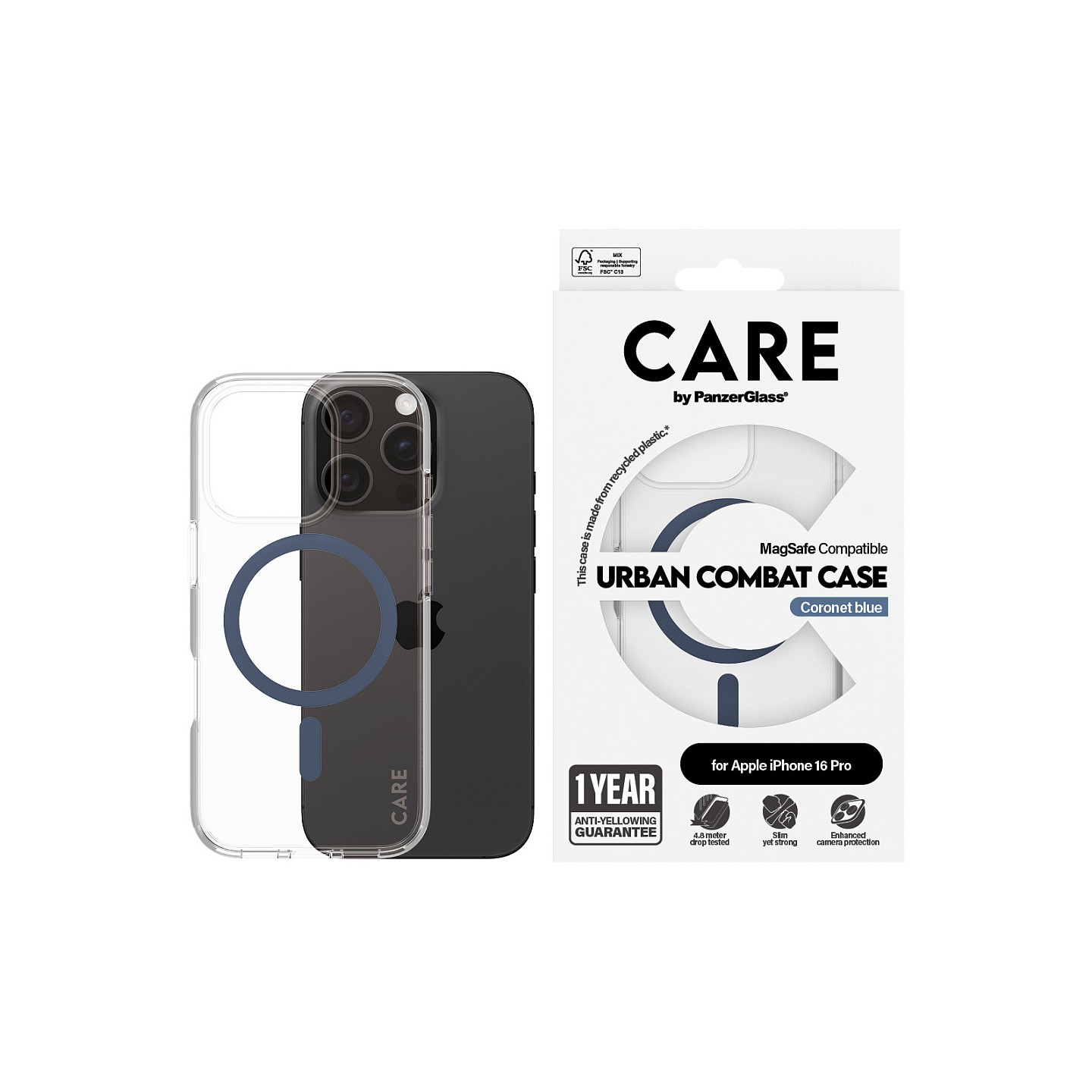 CARE Case Flagship Blue MagSAFE iPhone 16 Pro — Buy in Cyprus with Fast Delivery