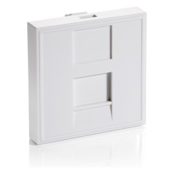 Equip Unterputzdose Einsatz French 1 Keystone 45x45 RAL9010 Polybeutel — Buy in Cyprus with Fast Delivery