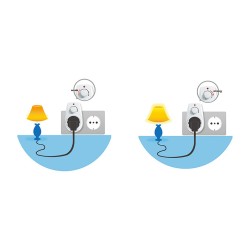 Logilink Steckdosenadapter mit Dimmer weiß — Buy in Cyprus with Fast Delivery