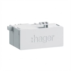Hager ZZ45WAN2PP RJ45-Buchse in Patch Patch Ausführung 180° für WAN-Anwendung. IP2 — Buy in Cyprus with Fast Delivery