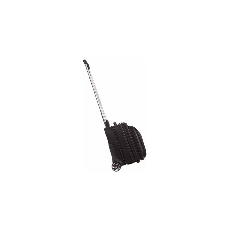 WENGER Patriot 2teiliges Buniness-Set 43.2cm 17Zoll Trolley schwarz - mit passendem Notebookkoffer 39cm 15.4Zoll