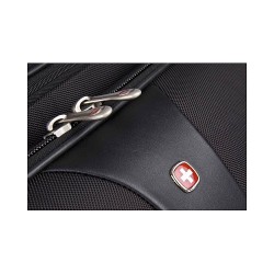 WENGER Patriot 2teiliges Buniness-Set 43.2cm 17Zoll Trolley schwarz - mit passendem Notebookkoffer 39cm 15.4Zoll