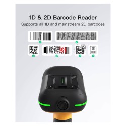 inateck Barcodescanner 75S black [BCST-75S_black] — Buy in Cyprus with Fast Delivery