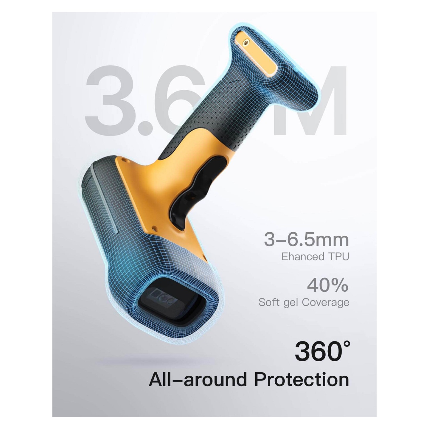 inateck Barcodescanner 75S black [BCST-75S_black] — Buy in Cyprus with Fast Delivery
