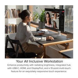 Alogic TFT 27' Clarity Pro 4K 60Hz +Webcam+65WPD USB-C — Buy in Cyprus with Fast Delivery