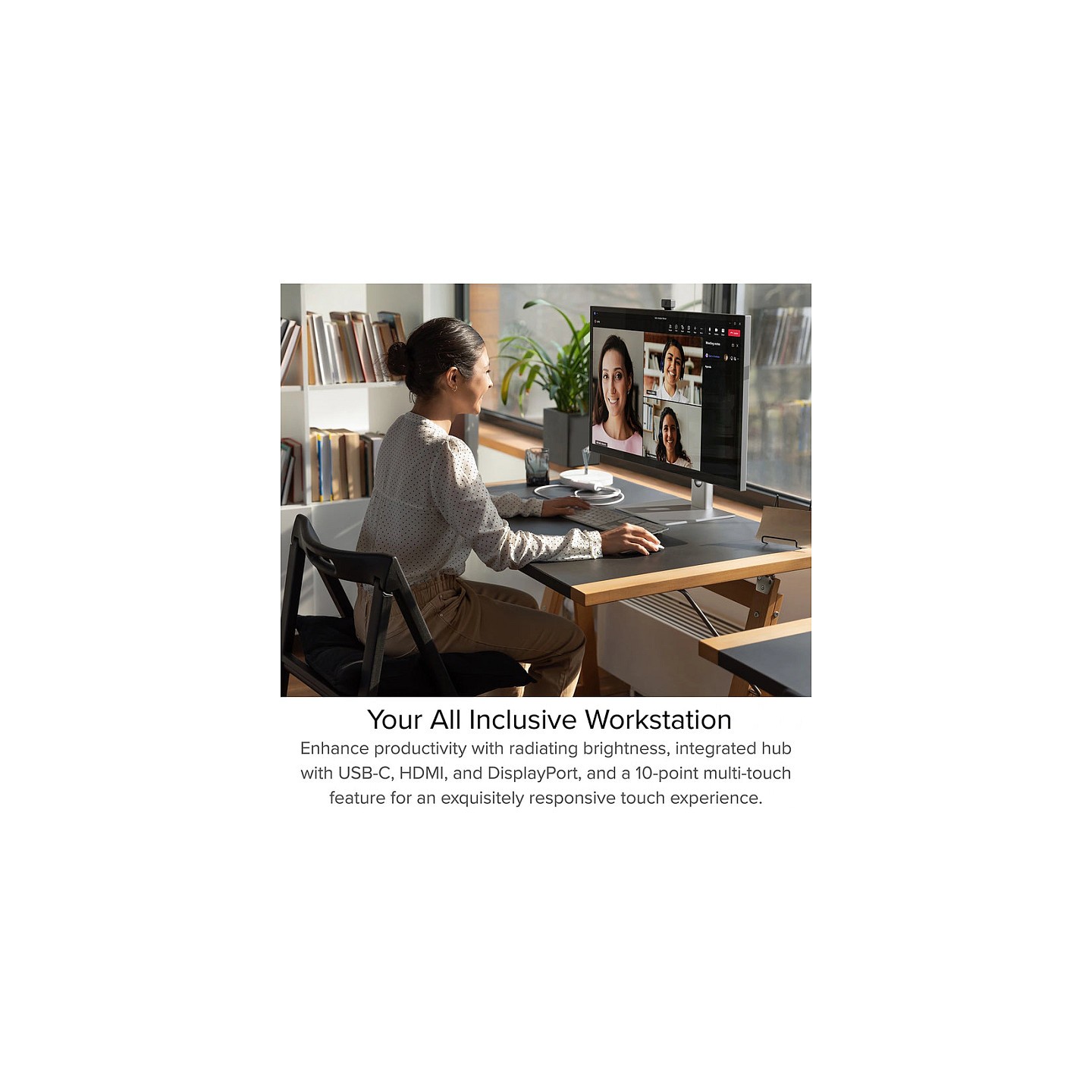 Alogic TFT 27' Clarity Pro 4K 60Hz +Webcam+65WPD USB-C — Buy in Cyprus with Fast Delivery