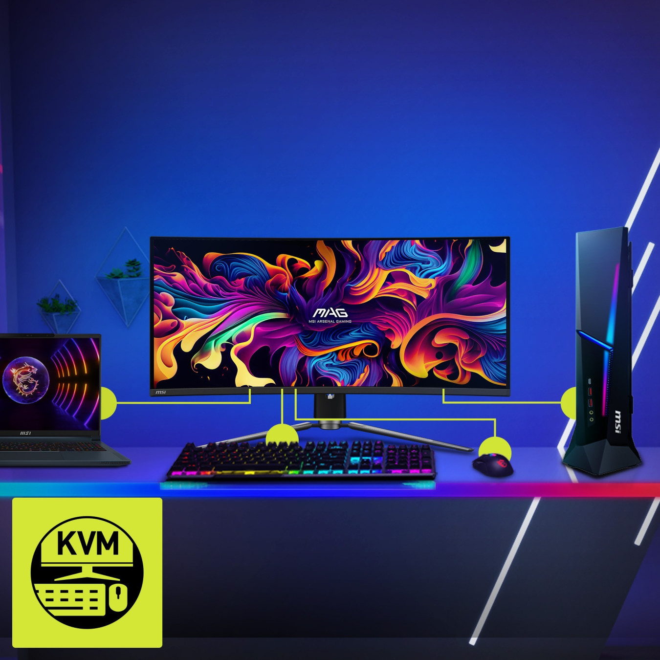 MSI MAG 341CQPDE - 34in Curved QD-OLED Ultrawide 3440x1440 175Hz 0.03ms Black — Buy in Cyprus with Fast Delivery