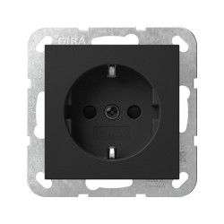 GIRA 4453005 SCHUKO STK SH System 55 Schwarz m — Buy in Cyprus with Fast Delivery