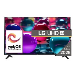 LG 43UA73003LA 4K UHD AI Smart TV Monitor 109.2 cm (43') — Buy in Cyprus with Fast Delivery