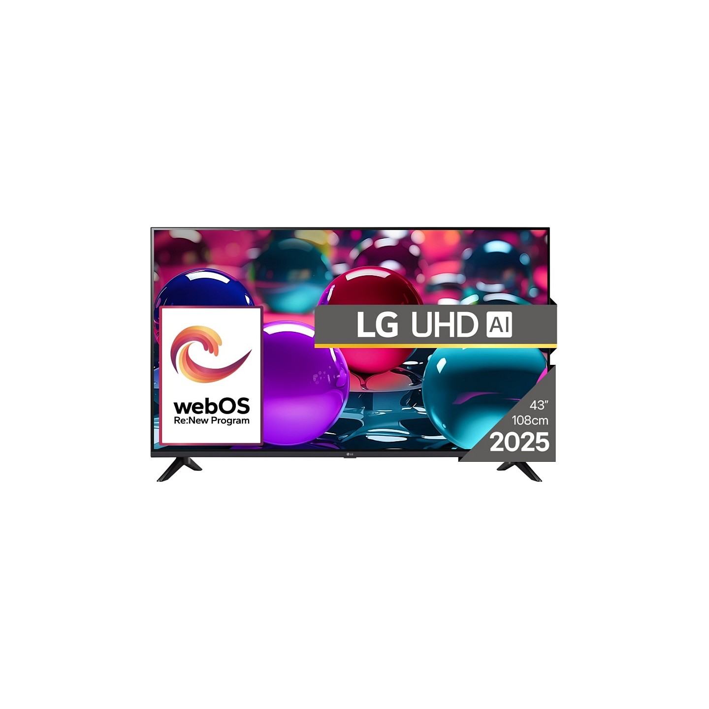 LG 43UA73003LA 4K UHD AI Smart TV Monitor 109.2 cm (43') — Buy in Cyprus with Fast Delivery
