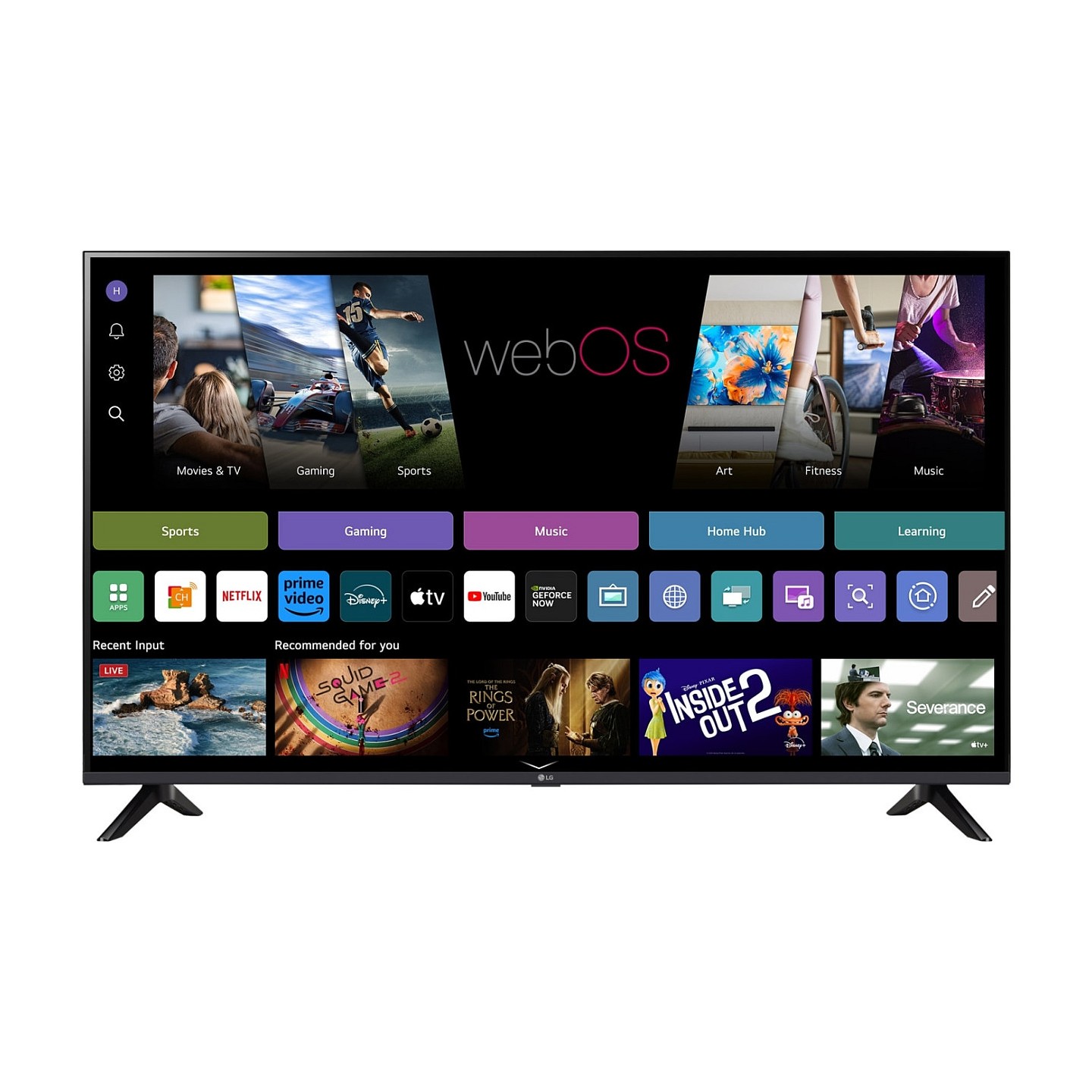 LG 43UA73003LA 4K UHD AI Smart TV Monitor 109.2 cm (43') — Buy in Cyprus with Fast Delivery