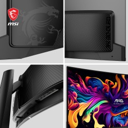 Buy MSI MAG 341CQPDE - 34in Curved QD-OLED Ultrawide 3440x1440 175Hz 0.03ms Black in Cyprus, Nicosia, Limassol, Larnaka, Pafos