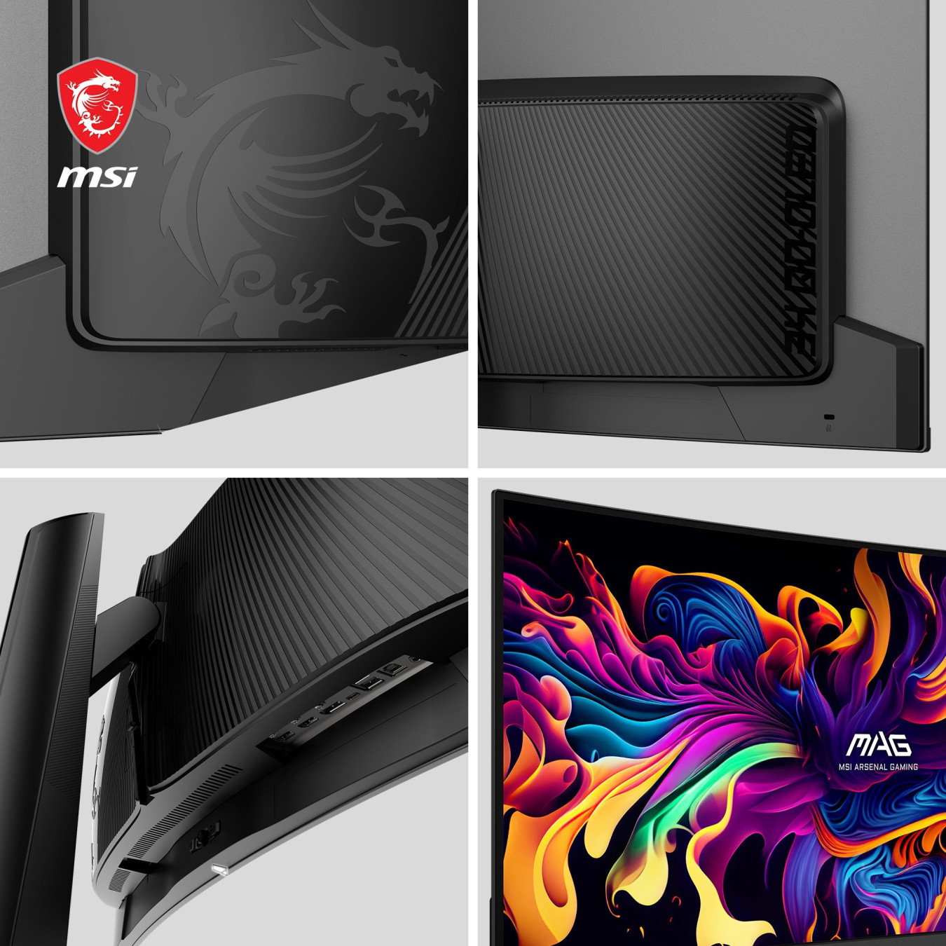 MSI MAG 341CQPDE - 34in Curved QD-OLED Ultrawide 3440x1440 175Hz 0.03ms Black — Buy in Cyprus with Fast Delivery