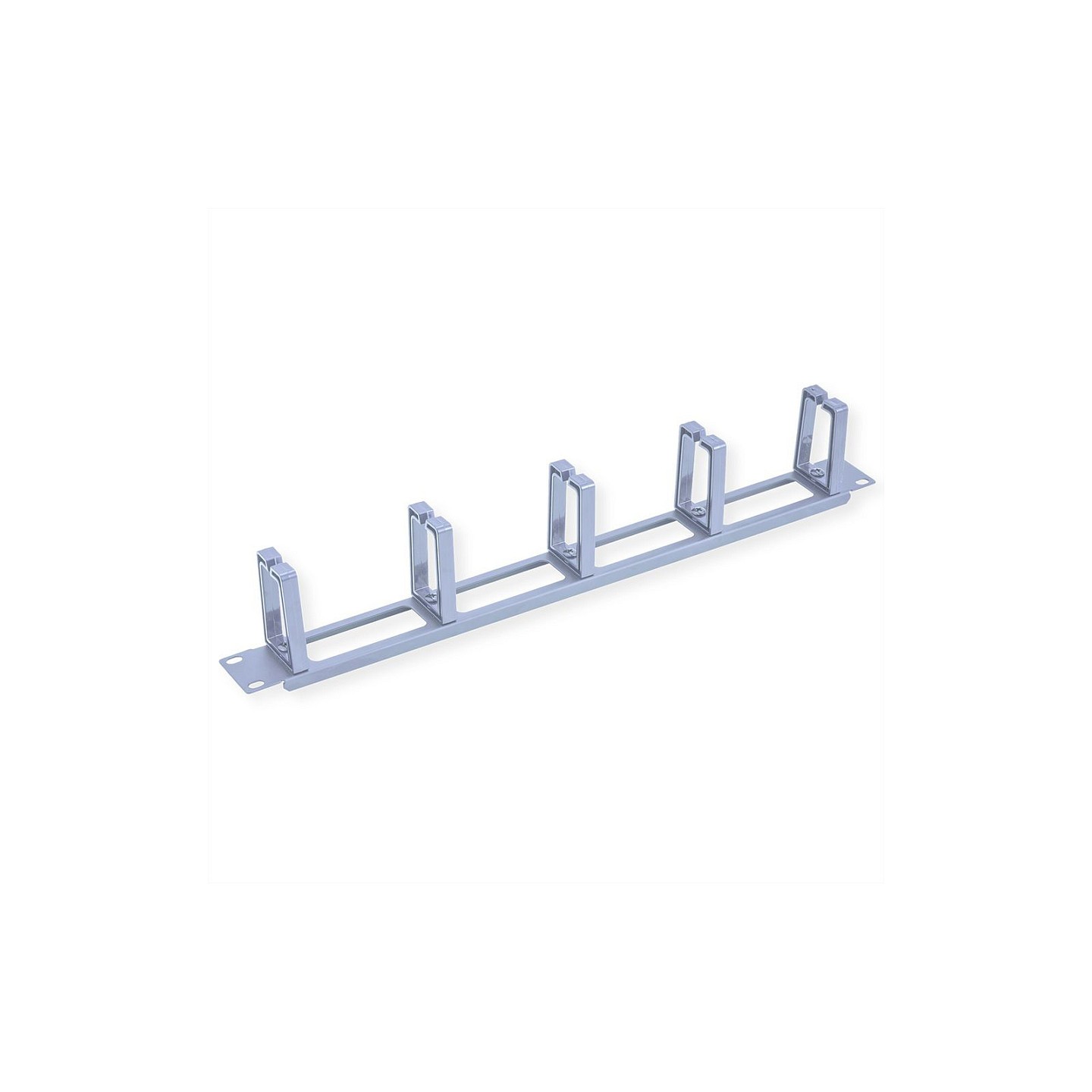 VALUE 19-Zoll-Frontplatte. 5 Kabelsen Typ C. Kabeldurchfhrung. grau — Buy in Cyprus with Fast Delivery