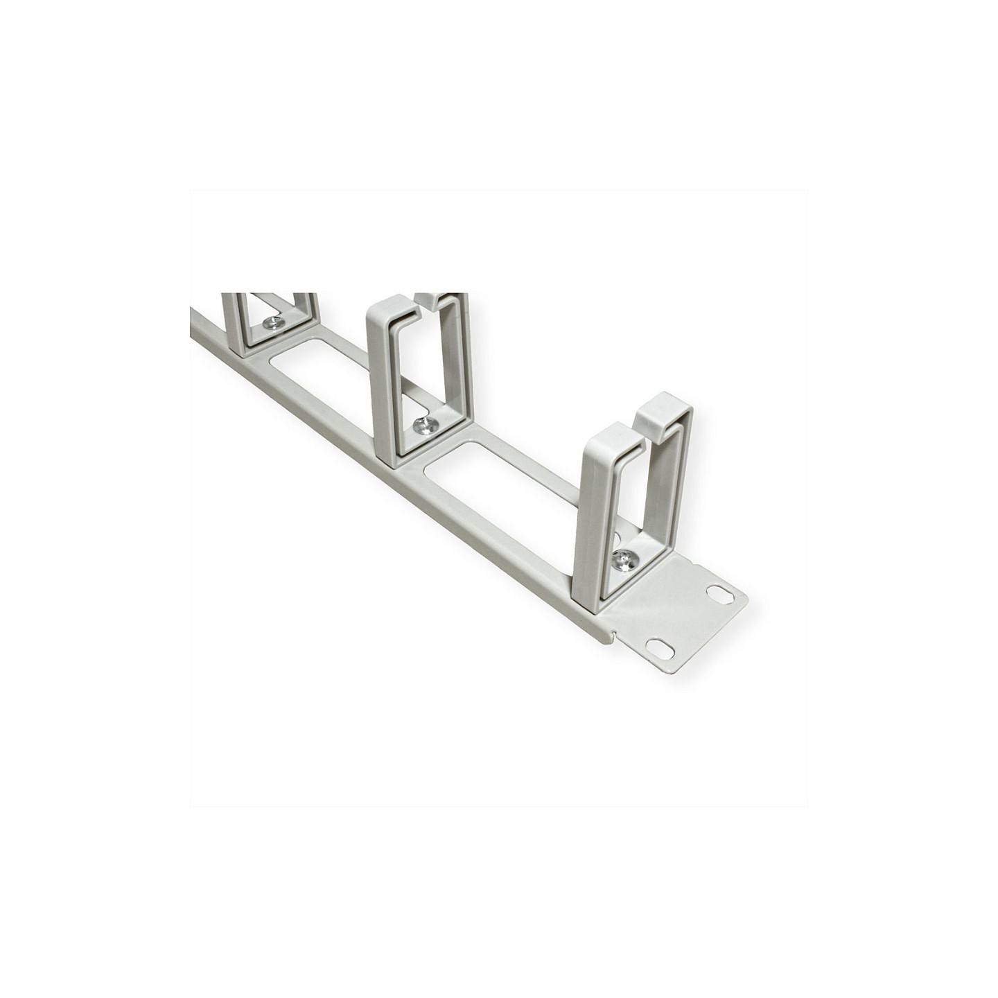 VALUE 19-Zoll-Frontplatte. 5 Kabelsen Typ C. Kabeldurchfhrung. grau — Buy in Cyprus with Fast Delivery