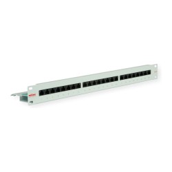 ROLINE Kat.6 Class E 48.26cm 19Zoll-Patchpanel 24P ungeschirmt grau — Buy in Cyprus with Fast Delivery