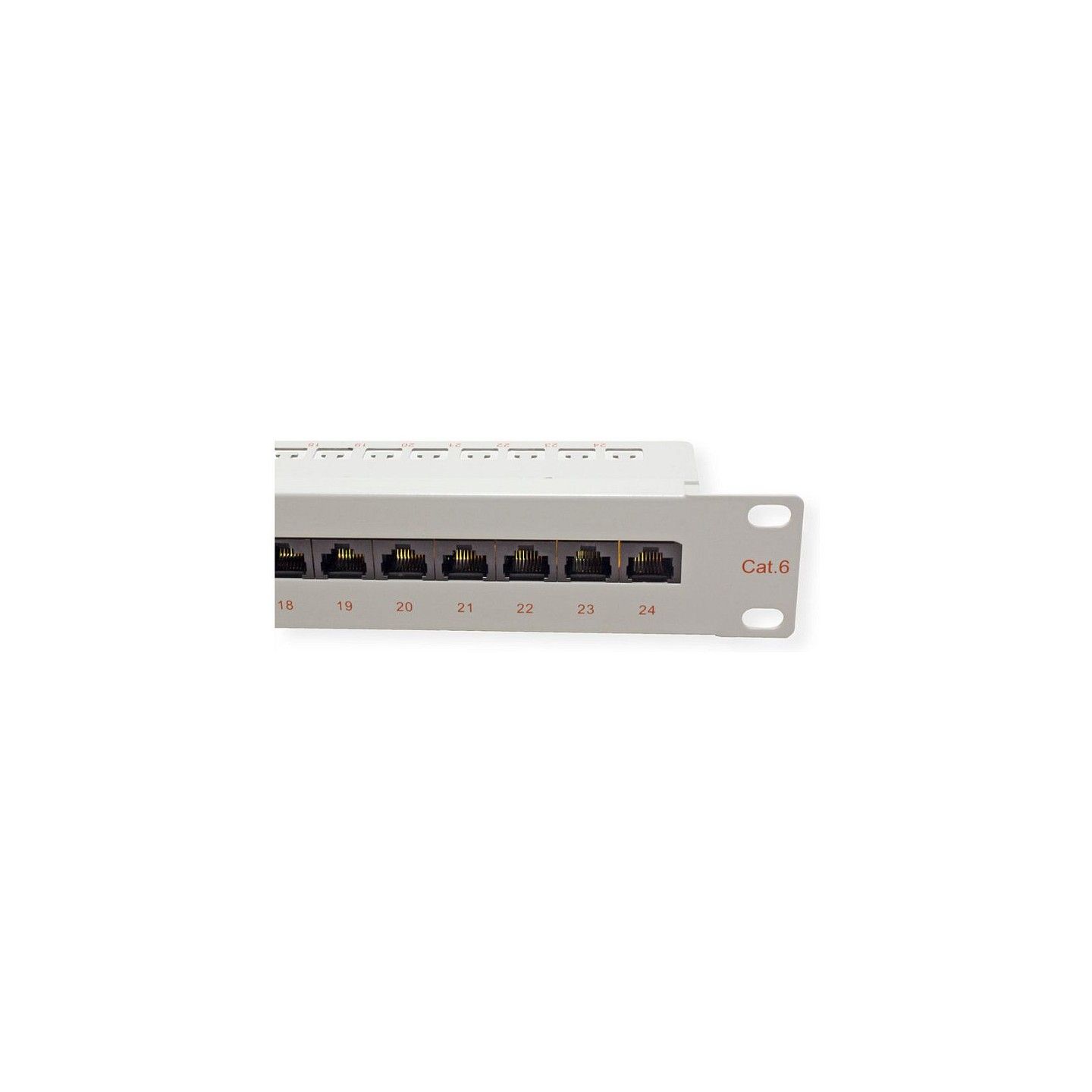 ROLINE Kat.6 Class E 48.26cm 19Zoll-Patchpanel 24P ungeschirmt grau — Buy in Cyprus with Fast Delivery
