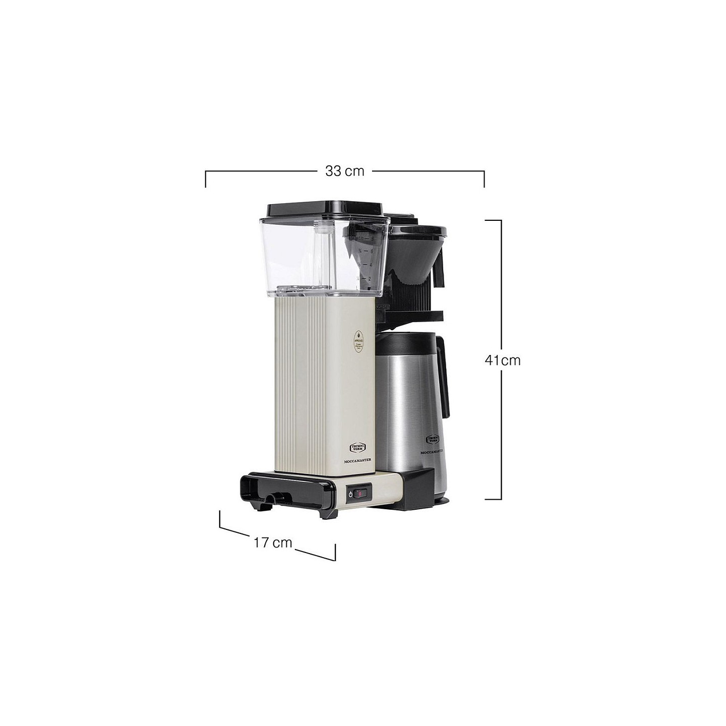 Moccamaster KBGT Off-White Kaffeemaschine Off-White — Buy in Cyprus with Fast Delivery