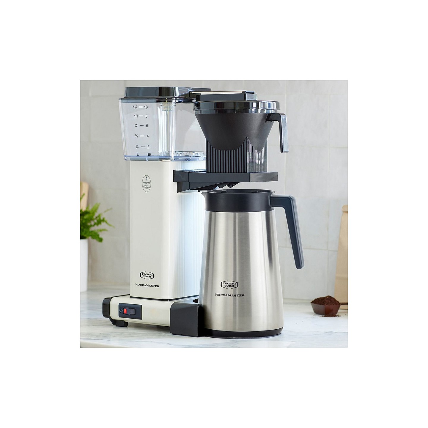 Moccamaster KBGT Off-White Kaffeemaschine Off-White — Buy in Cyprus with Fast Delivery