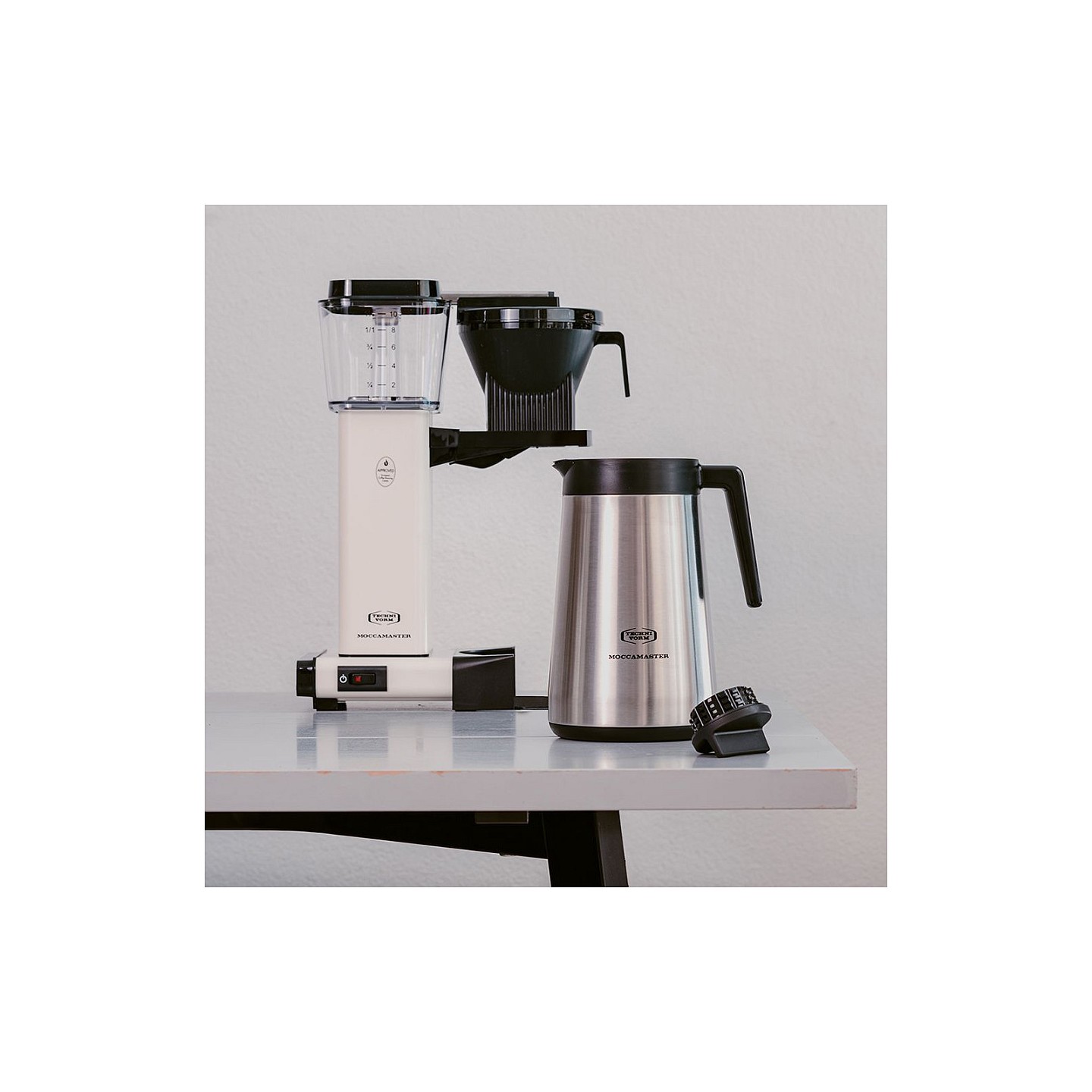 Moccamaster KBGT Off-White Kaffeemaschine Off-White — Buy in Cyprus with Fast Delivery