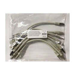 Equip Patchkabel Cat6A 10x set S FTP 2xRJ45 0.25m gr Plat. — Buy in Cyprus with Fast Delivery