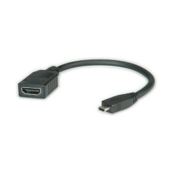 VALUE HDMI High Speed Kabel mit Ethernet HDMI BU - Micro HDMI ST 0.15m — Buy in Cyprus with Fast Delivery
