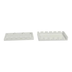 Synergy21 Keystone. Modulträger. Patchpanel für 6x TP-Modul. Aufputz. weiss(ABS) — Buy in Cyprus with Fast Delivery