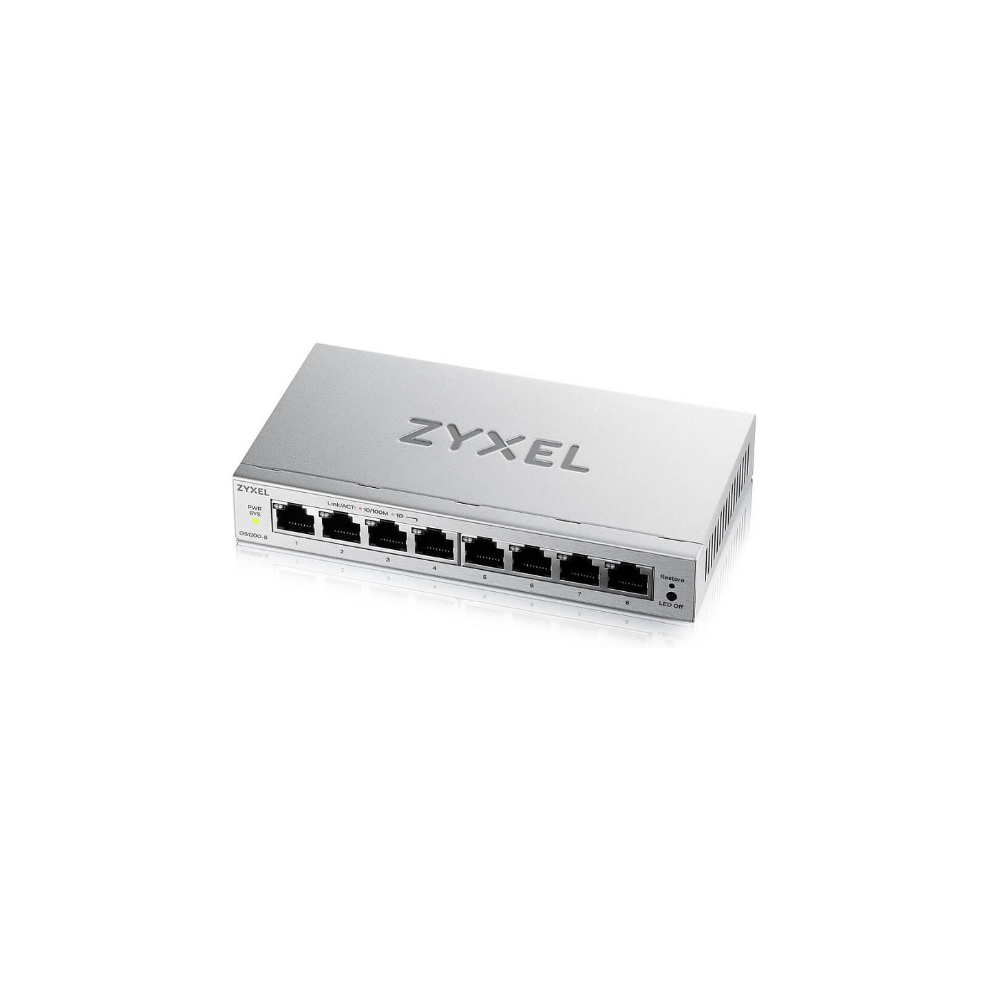 Zyxel GS1200-8V3 8 Port Smart Managed Gb Switch — Buy in Cyprus with Fast Delivery
