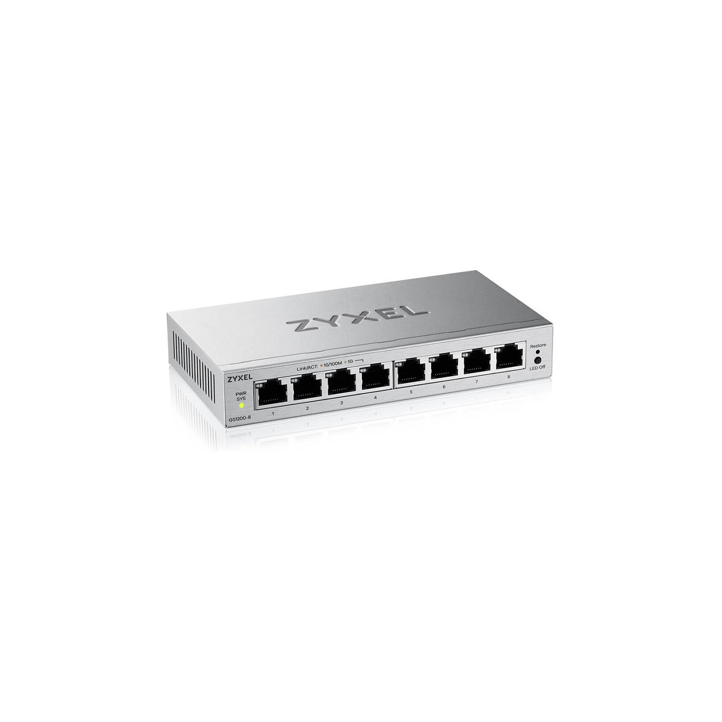 Zyxel GS1200-8V3 8 Port Smart Managed Gb Switch — Buy in Cyprus with Fast Delivery