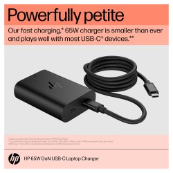 HP USB-C 65W GaN Laptop Charger EURO — Buy in Cyprus with Fast Delivery