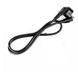 BACHMANN Kabel IEC C5 Steckdose auf CEE7 Stecker L 1m — Buy in Cyprus with Fast Delivery