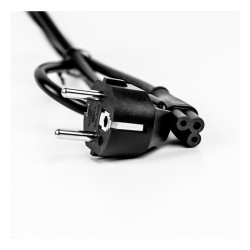 BACHMANN Kabel IEC C5 Steckdose auf CEE7 Stecker L 1m — Buy in Cyprus with Fast Delivery