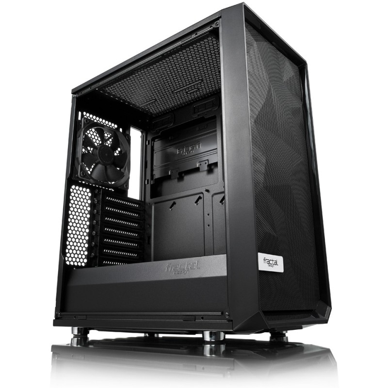 Fractal Design Meshify C FD-CA-MESH-C-BKO-TG - Mid Tower ATX Case - Black (Retail) — Buy in Cyprus with Fast Delivery