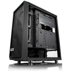 Buy Fractal Design Meshify C - Mid Tower ATX Case - Black, Supports ATX/Micro-AT... in Cyprus, Nicosia, Limassol, Larnaka, Pafos