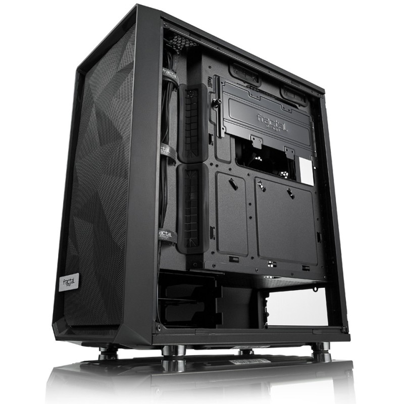 Buy Fractal Design Meshify C - Mid Tower ATX Case - Black, Supports ATX/Micro-AT... in Cyprus, Nicosia, Limassol, Larnaka, Pafos
