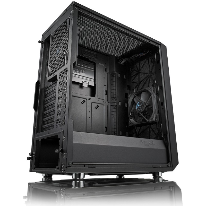Buy Fractal Design Meshify C - Mid Tower ATX Case - Black, Supports ATX/Micro-AT... in Cyprus, Nicosia, Limassol, Larnaka, Pafos