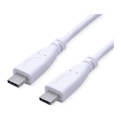 VALUE USB 3.2 Gen 2 Kabel. C-C. ST ST. 4K UHD-1. 10Gbit s. Emark. 100W. wei. 0.5 m — Buy in Cyprus with Fast Delivery
