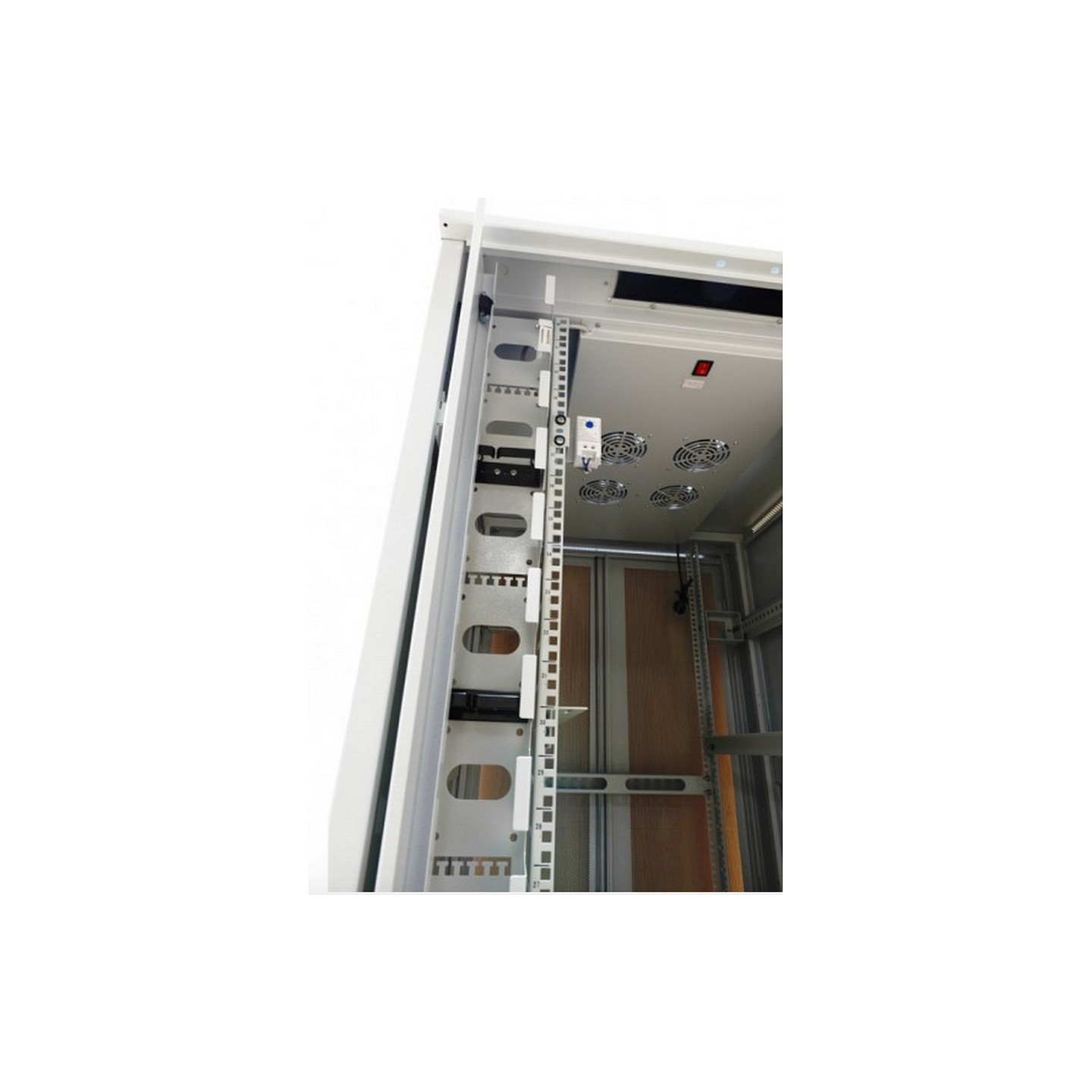ALLNET Netzwerkschrank 19' 22HE B800 T1000mm perforierte Blechtüren Lichtgrau SNB-Serie — Buy in Cyprus with Fast Delivery
