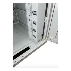 ALLNET Netzwerkschrank 19' 22HE B800 T1000mm perforierte Blechtüren Lichtgrau SNB-Serie — Buy in Cyprus with Fast Delivery