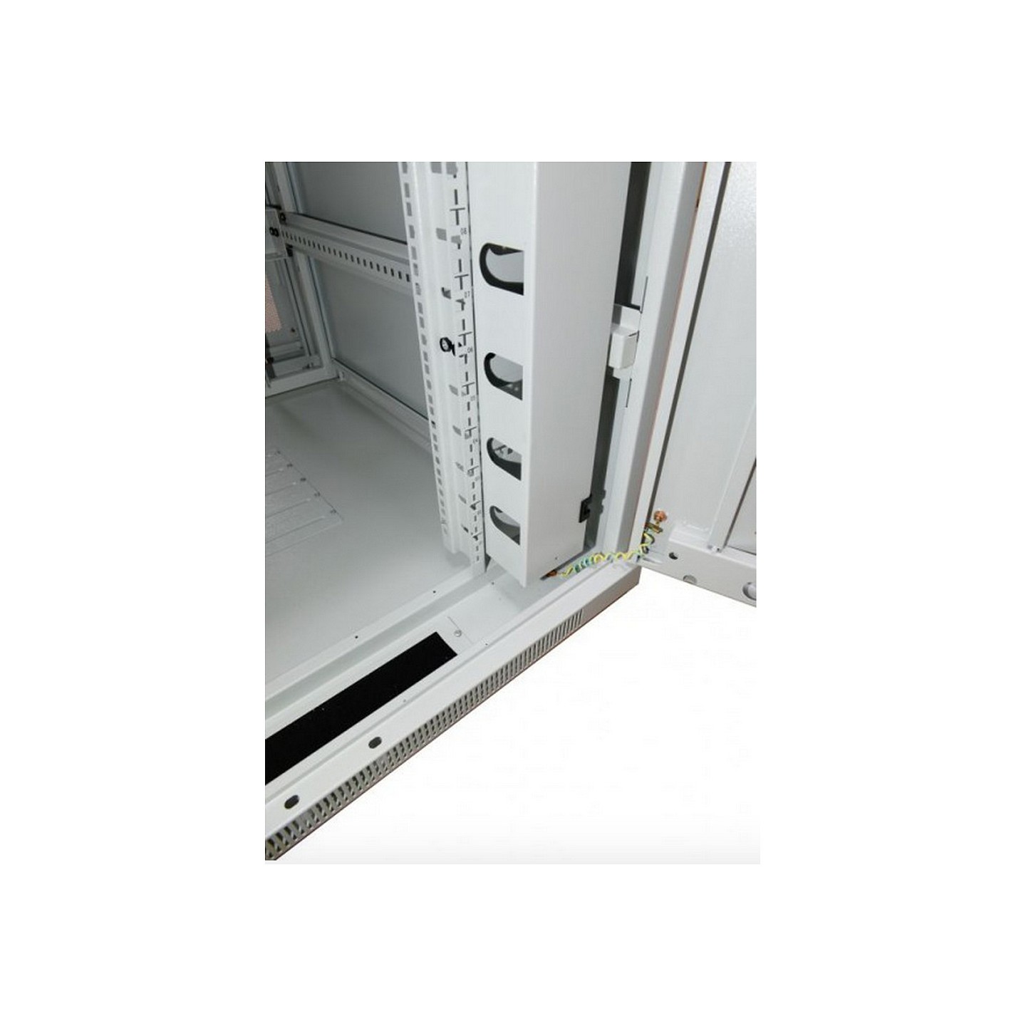 ALLNET Netzwerkschrank 19' 22HE B800 T1000mm perforierte Blechtüren Lichtgrau SNB-Serie — Buy in Cyprus with Fast Delivery