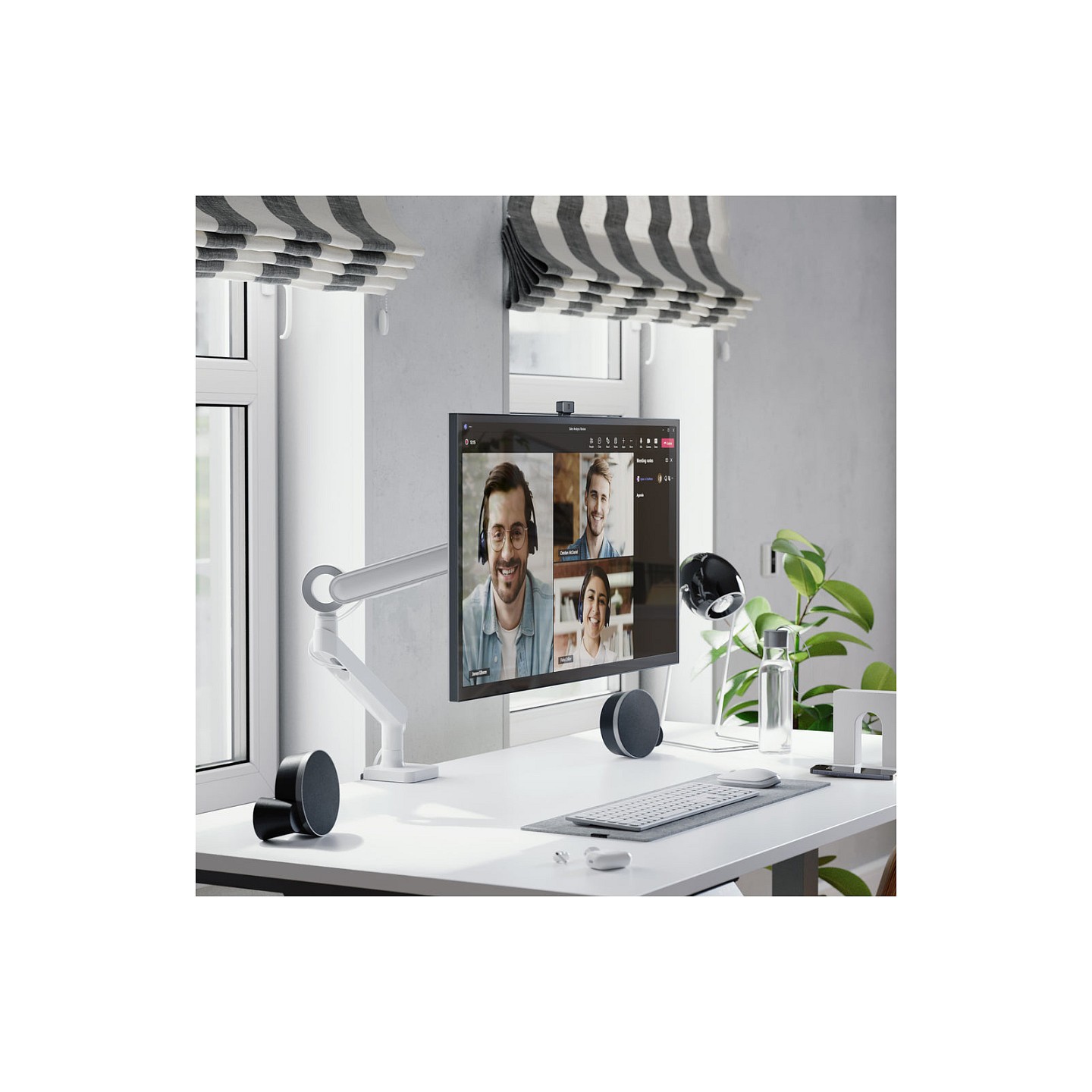 Alogic Clarity Pro Max 32 UHD 4K Monitor with 65W + 8MP Webcam — Buy in Cyprus with Fast Delivery