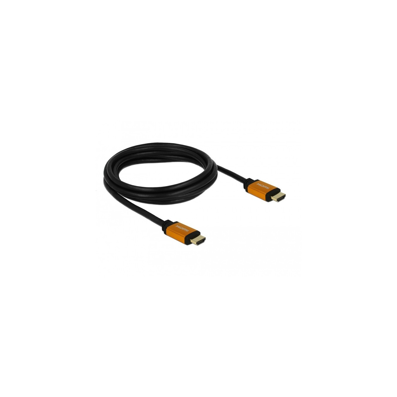 DeLOCK 85729 - Ultra High Speed HDMI Cable 2 m, 48 Gbps, 8K@60Hz, Gold-Plated, Black — Buy in Cyprus with Fast Delivery
