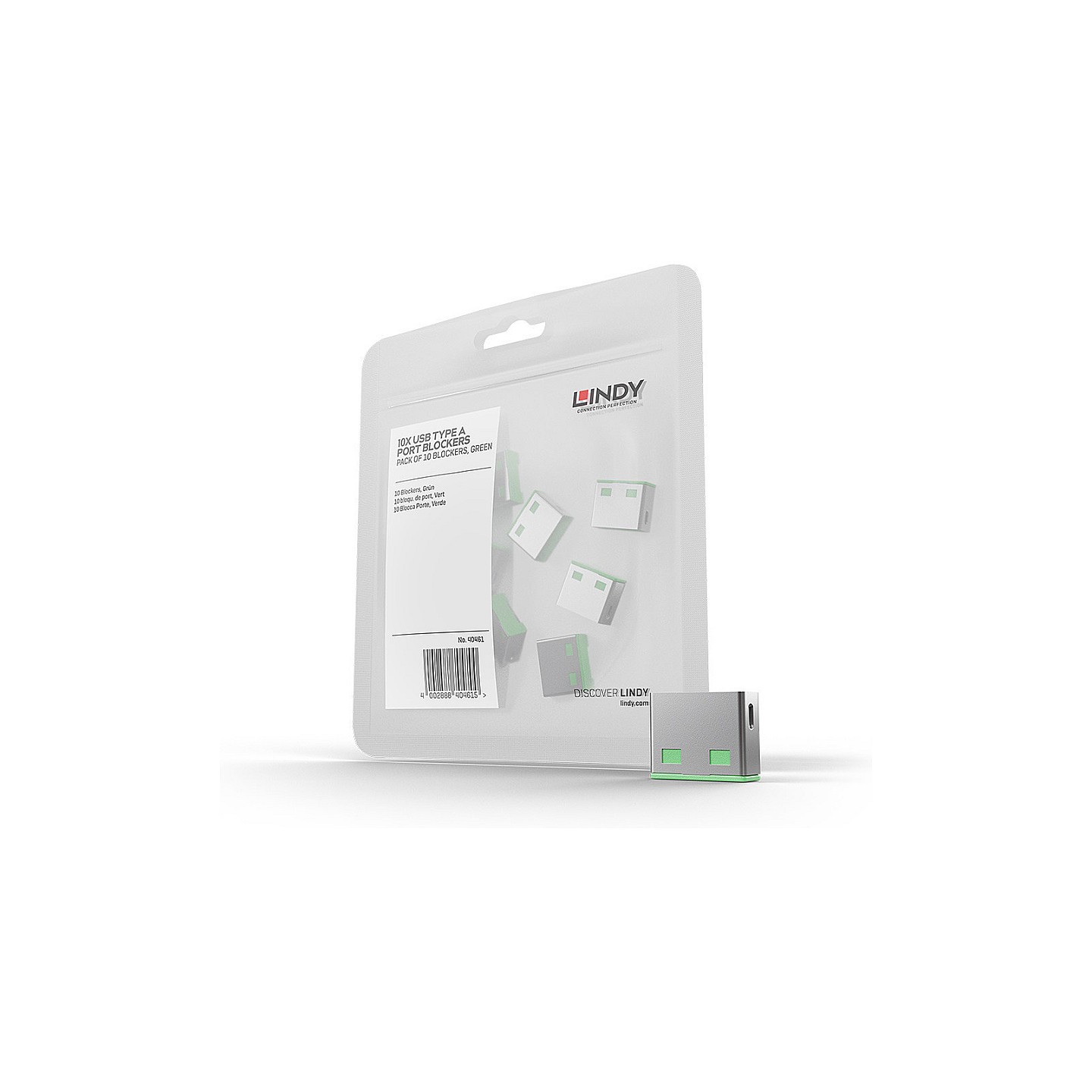 LINDY USB Typ A Portschlösser 10xGrün Erweiterung für 40451 — Buy in Cyprus with Fast Delivery