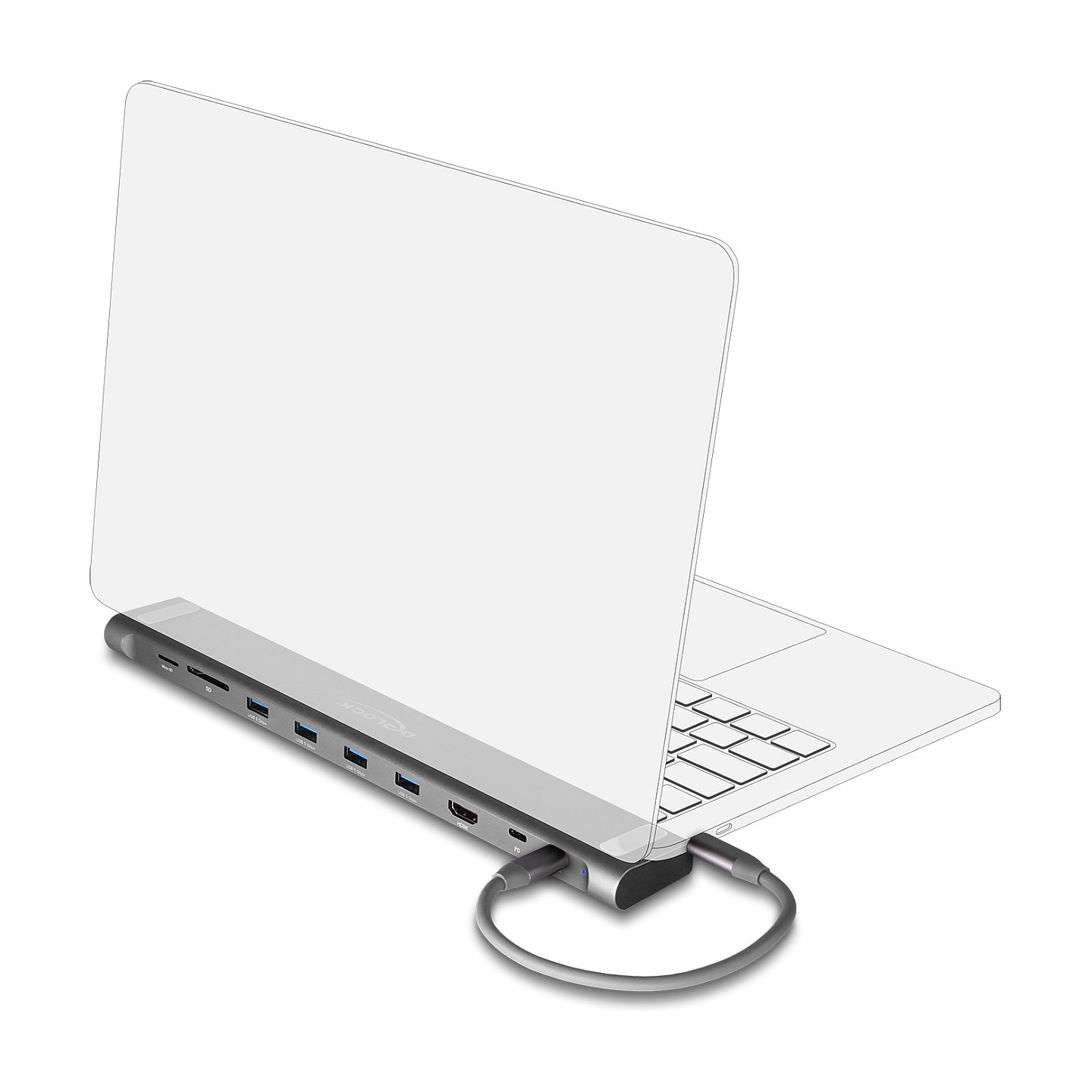 USB Type-CTM Slim Dockingstation 4K - HDMI USB 3.2 Gen 1 LAN SD PD 3.0 — Buy in Cyprus with Fast Delivery
