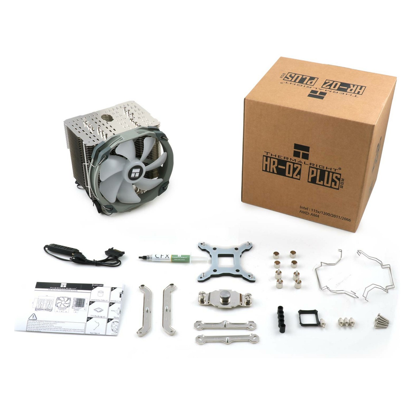 K Kühler Thermalright HR-02 Plus - 115x 1200 20xx 1366 AM4 AM5 — Buy in Cyprus with Fast Delivery