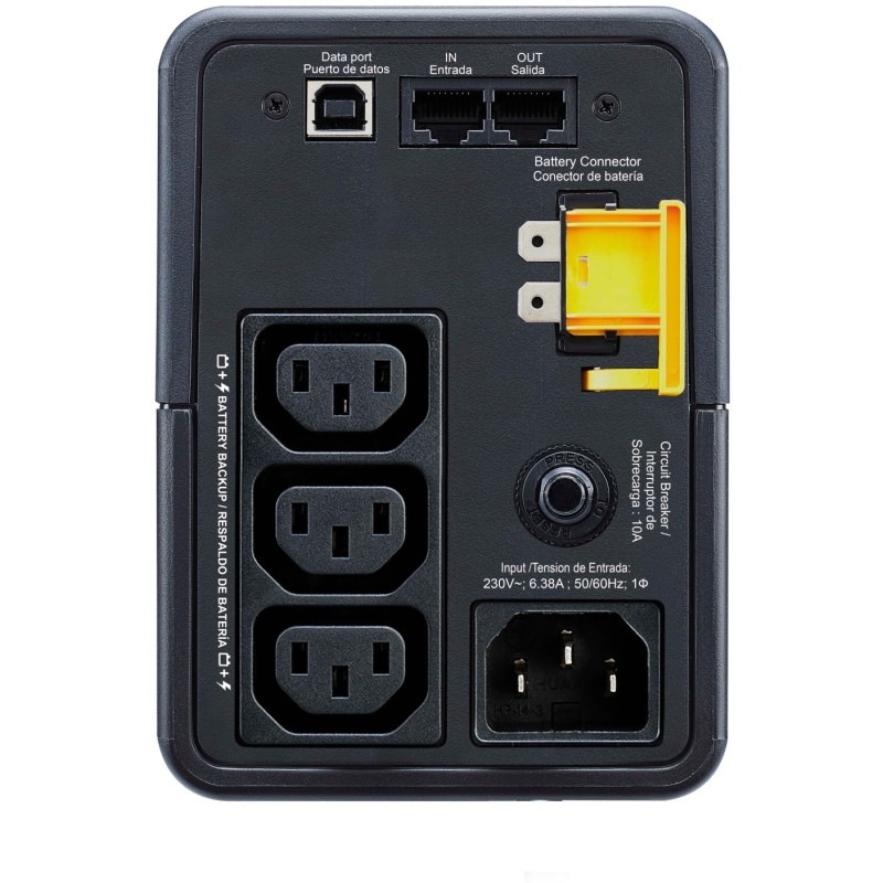 Buy APC Back-UPS BX550MI - 500VA (300W) Line-Interactive Tower UPS - Black, AVR,... in Cyprus, Nicosia, Limassol, Larnaka, Pafos