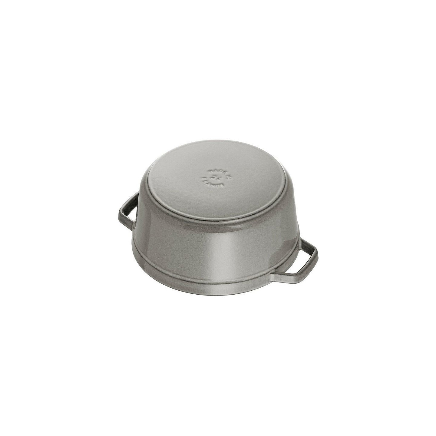 Staub La Cocotte 24cm rund Graphit-grau.Gusseisen — Buy in Cyprus with Fast Delivery