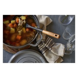 Staub La Cocotte 24cm rund Graphit-grau.Gusseisen — Buy in Cyprus with Fast Delivery